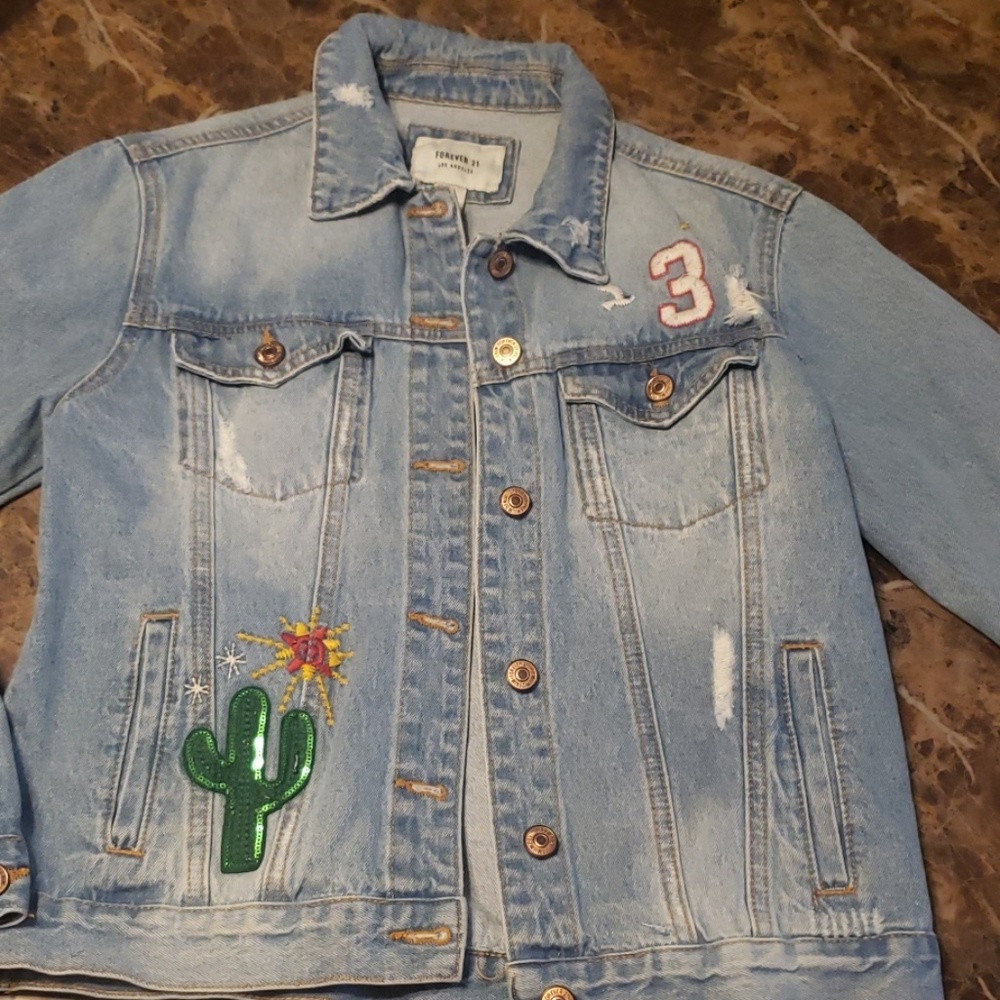 Forever 21 jean jacket